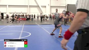 165 lbs Quarters - Bubba Wilson, Nebraska vs Sammy Sasso, Ohio State