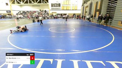 133B lbs Rr Rnd 1 - Nico Nardone, Penn vs Dreagen Orine, NC State