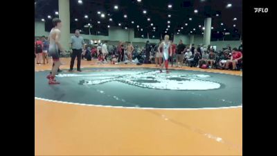 144 lbs Round 5 (6 Team) - Aaron Braud, WALA vs KAIDEN CARTER, Team Gotcha