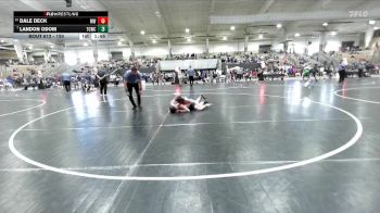 120 lbs Champ. Round 1 - Landon Odom, Dawgs Wrestling Club vs Dale Deck, Maryville Wrestling