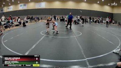 84 lbs Round 2 (10 Team) - Bryce Howell, Reaper WC vs Nolan Lumagui, Capital City WC