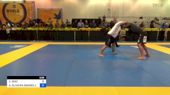 CHRISTOPHER DIAZ vs ALESSANDRO OLIVEIRA SOARES JÚNIO 2023 World IBJJF Jiu-Jitsu No-Gi Championship