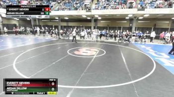 106 lbs Champ. Round 2 - Everett Sievers, Lincolnway East vs Aedan Dillow, Unattached