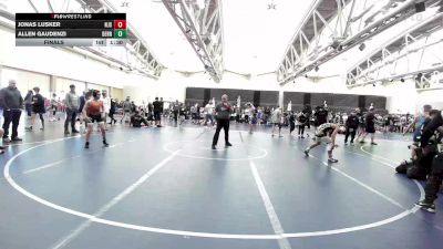 106 lbs Final - Jonas Lusker, Team Strength vs Allen Gaudenzi, Derry Kings