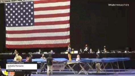Isabella Pansano - Individual Trampoline, WCC - 2021 USA Gymnastics Championships