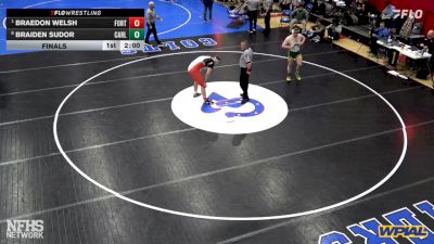 215 lbs Final - Braedon Welsh, Fort Cherry vs Braiden Sudor, Carlynton