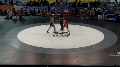 132 lbs Cons 32 #1 - Utah Heady, KY vs Todd Whitescarver, MT