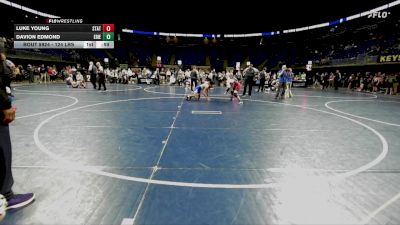 124 lbs Final - Luke Young, State College vs Davion Edmond, Erie