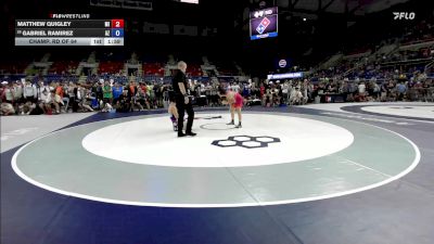 120 lbs Champ. Rd Of 64 - Matthew Quigley, MI vs Gabriel Ramirez, AZ