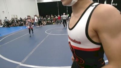 72 lbs Round 4 (6 Team) - Lincoln Brower, Mat Assassins Black vs Giovanni Mazzio, Ohio Gold Black