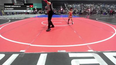 67 lbs Round Of 16 - Tyrone Abraham III, Aloha vs AJ Puckett, Alpha Elite