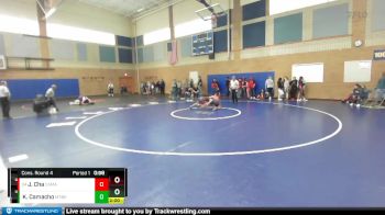 105lbs Cons. Round 4 - Jasmine Cha, Camas (Girls) vs Kelly Camacho, Mount Baker (Girls)