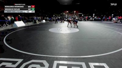 110 lbs Round Of 16 - Rosalinda Rodriquez, Mira Monte vs Brooklyn Taylor, East Bakersfield