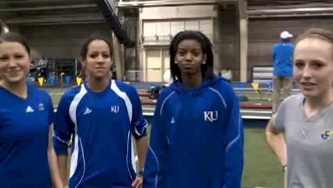 Kansas Women DMR Champs 2010 Alex Wilson 11:07