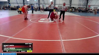 Silver 285 lbs Champ. Round 1 - Lucas Urness, Northland Community & Technical College vs Wyatt Smith, Coe