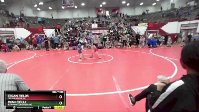 55-60 lbs Round 1 - Ryan Ciolli, Bloomington South WC vs Tegan Fields, Center Grove WC