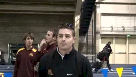 Paul Thorton Coach at Minnesota 2010 Alex Wilson