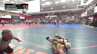 140 lbs Cons. Round 6 - Ezekiel Fellman, Casa Grande vs Tyson Evanow, Fortuna