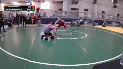 126 lbs Cons. Semi - Julian Castillo, NB Elite Wrestling Club vs Easton Oberbeck, West Texas Grapplers Wrestling Club