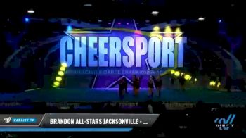 Brandon All-Stars Jacksonville - Blu [2021 L1 Junior - Small - A Day 1] 2021 CHEERSPORT National Cheerleading Championship