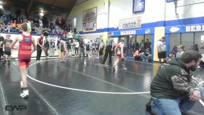 88 lbs Consi Of 8 #2 - Noah Nicely, Morris Wrestling Association vs Gabe Worthey, Prairie Grove Youth Wrestling