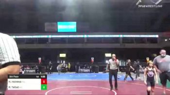 98 lbs 5th Place - Ry Talbot, Atc vs Holden Hoiness, Billings WC