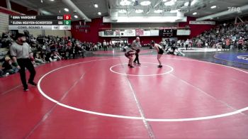 145 lbs Cons. Round 5 - Ema Vasquez, Clear Lake vs Elena Nguyen-schertzer, Granada