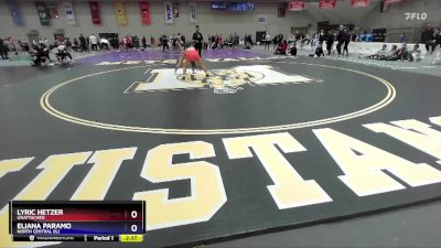 117 B 3rd Place Match - Lyric Hetzer, UNATTACHED vs Eliana Paramo, North Central (IL)