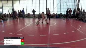 120-135 lbs Semifinal - Connor Hannan, Pope Junior Wrestling vs Bentley Burcik, Team Hammer House