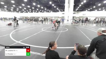 85 lbs Consi Of 8 #2 - Michael Lozano III, Valley Bad Boys vs Hudson Proctor, Delta Wrestling Club