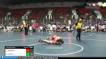 130 lbs Finals (8 Team) - Easton Lyonns, Flint Tropics vs Cayden Bradburn, MI Pitbulls