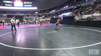 6A 132 lbs Quarterfinal - Noah Davis, Brookwood Jr-Sr vs Moeen Almansoob, Homewood Hs