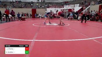 147-162 lbs 5th Place Match - Julia Champ, New Palestine vs Alexia Bradley, Perry Meridian