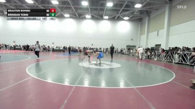 132 lbs Consi Of 64 #2 - Braxton Bohinc, MD vs Brendan Tobin, MD