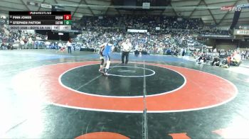 Boys 2A 126 lbs Cons. Round 1 - Stephen Patton, Eatonville vs Finn Jones, Sequim