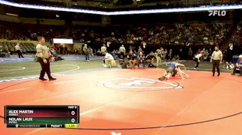 120 Class 1 lbs Quarterfinal - Alex Martin, Penney vs Nolan Laux, Fatima