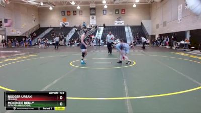 135 lbs Round 1 - McKenzie Reilly, Estacada High School vs Rodger Ursaki, Franklin