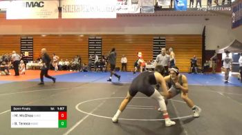 152 lbs Semifinal - Mike McGhee, Shore Regional vs Brandon Teresa, Montville