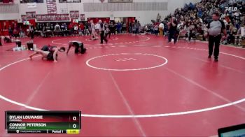 139 lbs 1st Place Match - Dylan Louwagie, Marshall vs Connor Peterson, Maple Grove