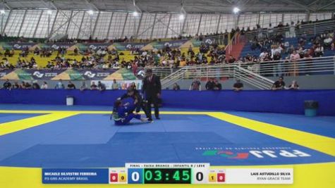 LAIS ASTUDILLO SILVA vs MICAELE SILVESTRE FERREIRA 2026 FPJJ Circuito Paulista GI Etapa 3