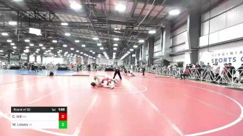 195 lbs Round Of 32 - Canton Hill, ME vs William Lewey, VA