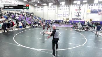 150 lbs Cons. Round 4 - Paul Abren, Christian County vs Campbell Crowell, Franklin