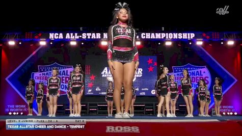 Texas Allstar Cheer and Dance - Tempest [2026 L3 Junior - Flex - D2 - A Day 2] 2026 NCA All-Star National Championship