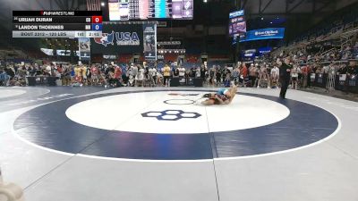 120 lbs Champ. Rd Of 32 - Urijah Duran, Colorado vs Landon Thoennes, Minnesota
