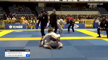 Olivia Evelyn Schauer vs Iris Nascimento Da Costa Feliz - 2021 2021 World Jiu-Jitsu IBJJF Championship | Dec 9 @ 4 PM