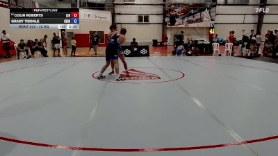 72 kg Champ. Round 1 - Colin Roberts, Lake Erie RTC vs Grady Tisdale, Georgia