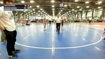 95 lbs Rr Rnd 1 - Jace Largent, Indiana Outlaws Gold - MS vs Xaiden Erskine, Mat Warriors Yellow MS - MS