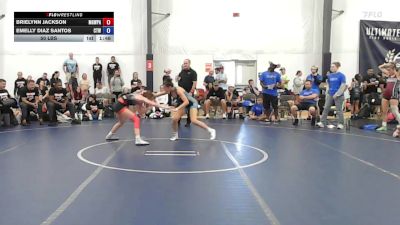 50 lbs Rr Rnd 4 - Brielynn Jackson, MGW Bittersweet Mint - W vs Emelly Diaz Santos, Cordoba Trained - W