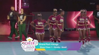 Grand Park Vikings [2025 Show Cheer 1 - Varsity - Small] 2025 Pop Warner National Cheer & Dance Championship