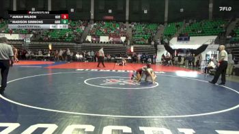 6-7A 120 Quarterfinal - Janiah Wilson, Huntsville vs Madison Simmons, Gardendale Hs